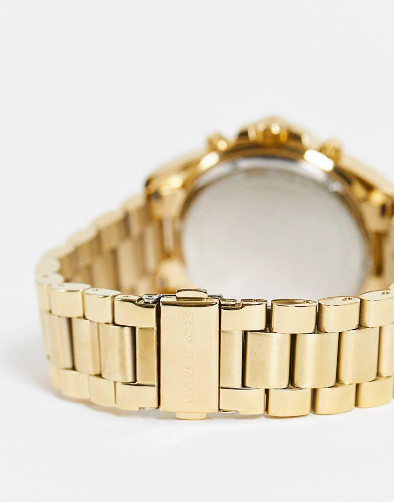 商品Michael Kors|Michael Kors Bradshaw womens bracelet watch in gold,价格¥2350,第2张图片详细描述