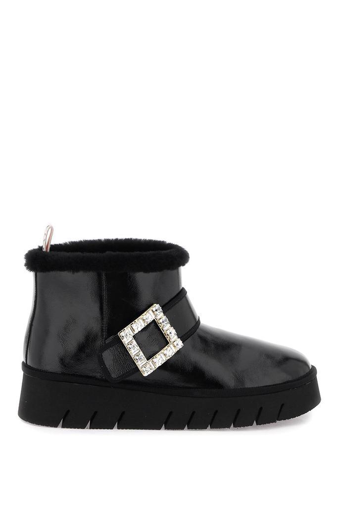 商品Roger Vivier|Roger vivier low ankle boots with strass buckle,价格¥7008,第1张图片