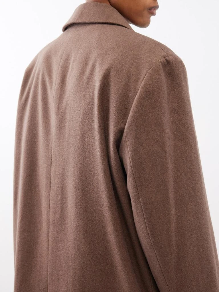 商品Lemaire|Single-breasted wool-blend overcoat,价格¥7087,第4张图片详细描述
