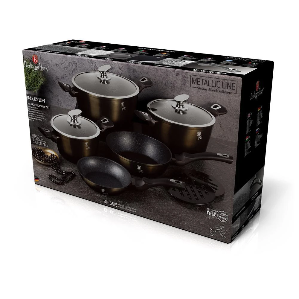 商品Berlinger Haus|13-Piece Kitchen Cookware Set,价格¥2134,第4张图片详细描述