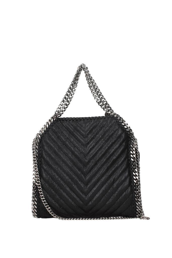 商品Stella McCartney|Handbags mini tote Eco Suede Black,价格¥5953,第5张图片详细描述