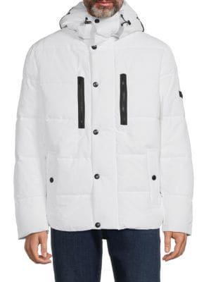 商品Michael Kors|Choisy Heavyweight Hooded Puffer Jacket,价格¥716,第1张图片