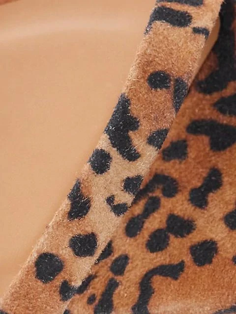 Tanya Leopard-Print Suede Mules 商品