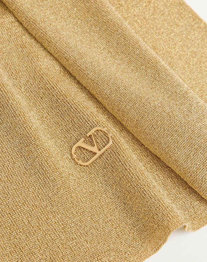 商品Valentino|Valentino Logo Plaque Turtleneck Knitted Jumper,价格¥5960,第2张图片详细描述