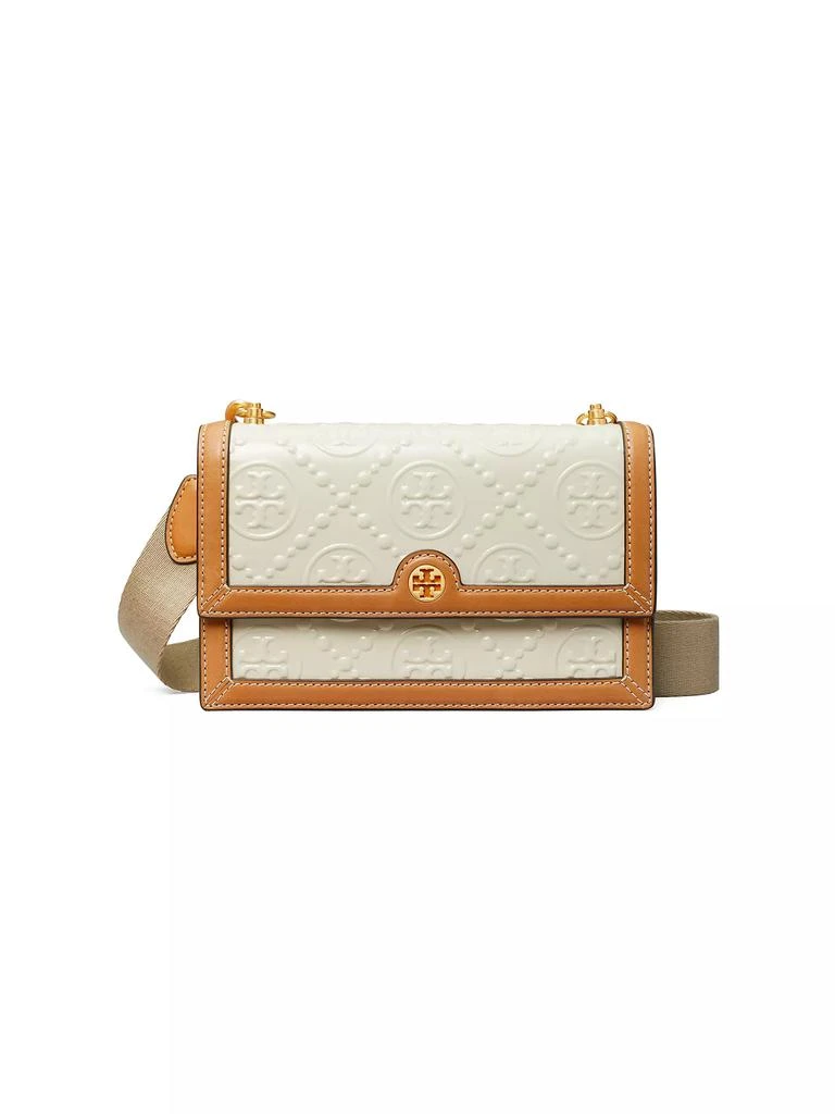 商品Tory Burch|T Monogram压纹漆皮单肩包,价格¥1495,第1张图片