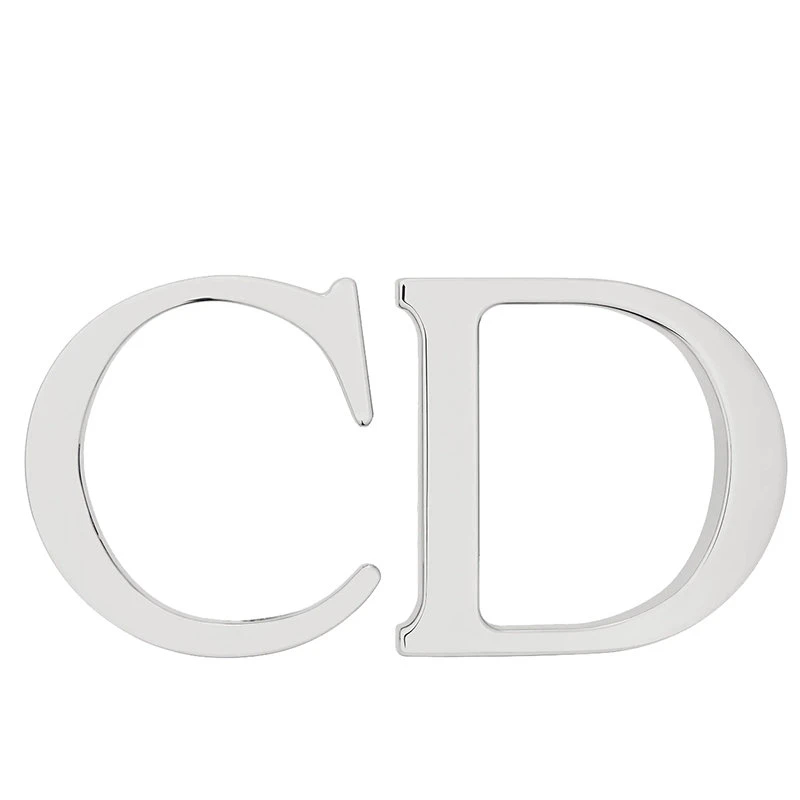 商品Dior|【预售3-7天】DIOR/迪奥  男士CD标志黄铜镀钯饰面皮带扣35毫米4900PLMET_H02K,价格¥2207,第6张图片详细描述