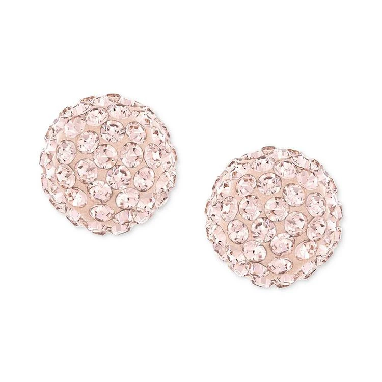 商品Swarovski|Rose-Gold-Plated Crystal Stud Earrings,价格¥517,第1张图片