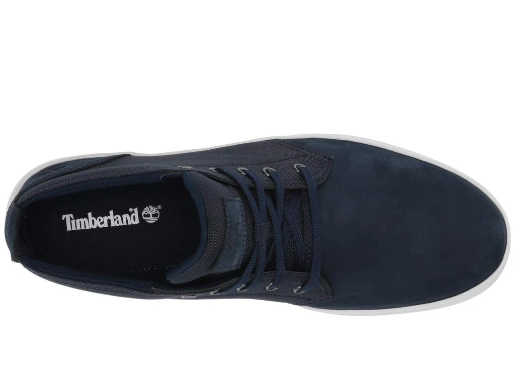 商品Timberland|Davis Square Leather and Fabric Chukka,价格¥720,第2张图片详细描述