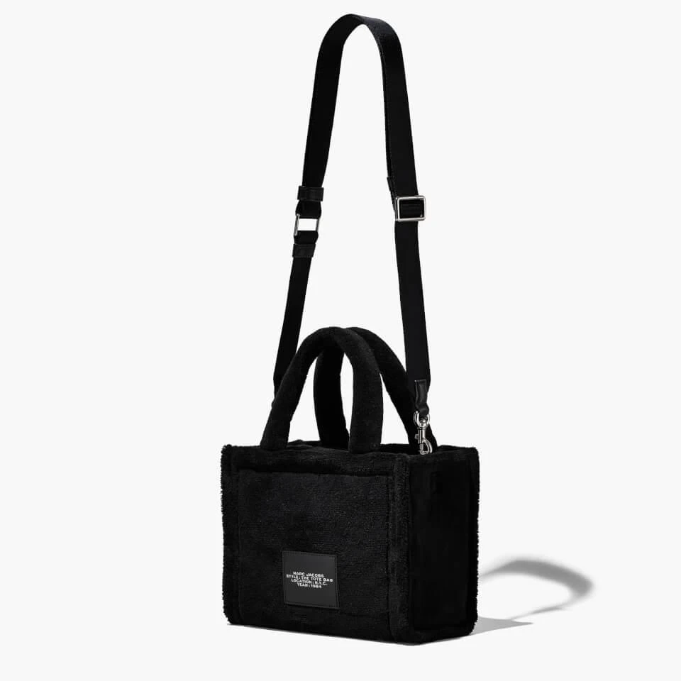 商品Marc Jacobs|Marc Jacobs Women's The Small Terry Tote - Black,价格¥1614,第5张图片详细描述