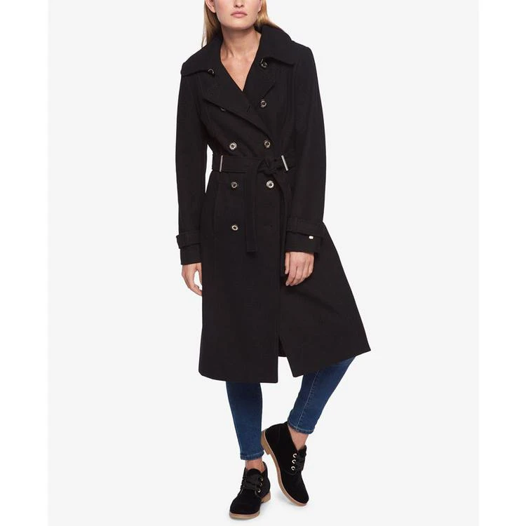 商品Tommy Hilfiger|Wool-Blend Trenchcoat,价格¥963,第3张图片详细描述