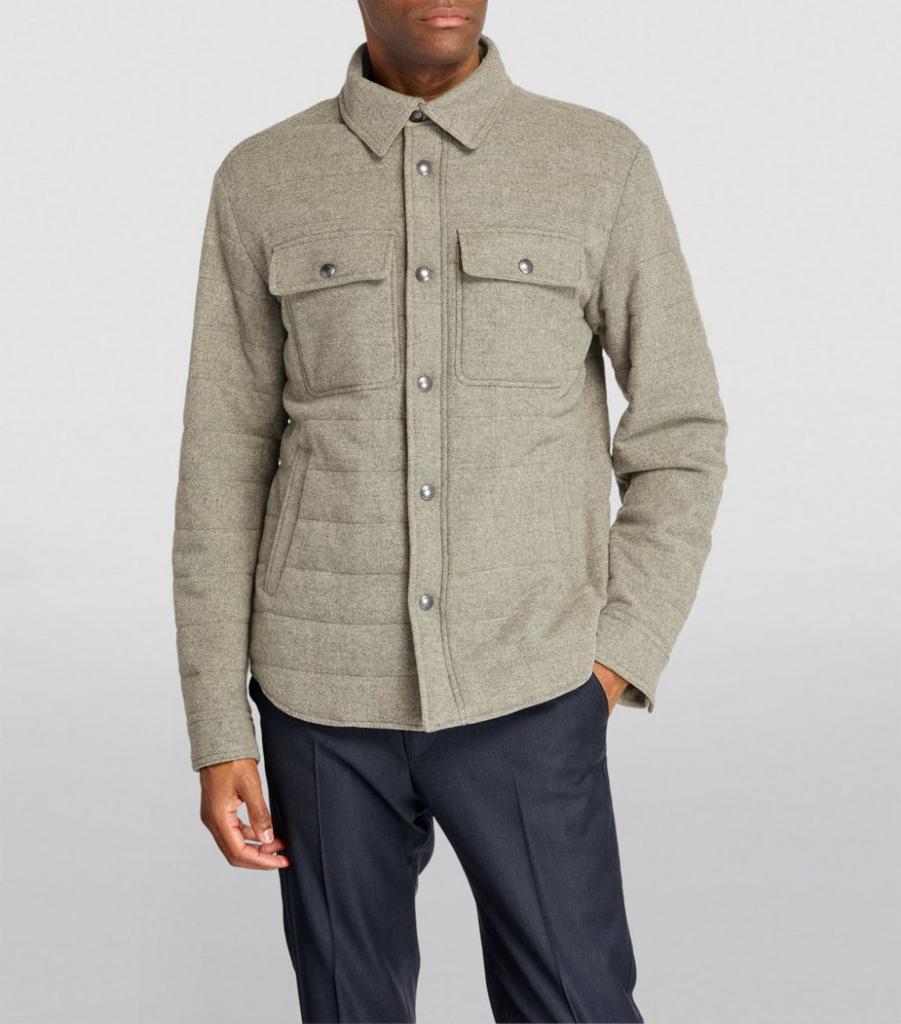 商品Ralph Lauren|Padded Wool Jacket,价格¥12428,第5张图片详细描述