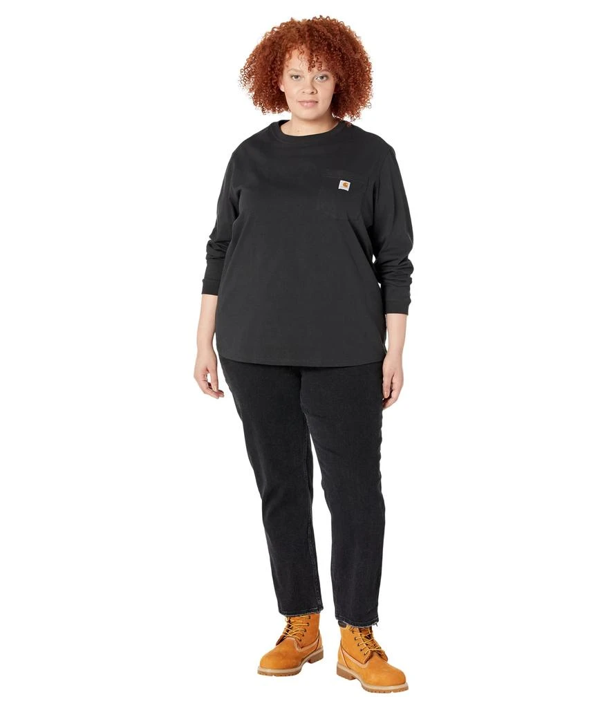 商品Carhartt|Plus Size WK126 Workwear Pocket Long Sleeve T-Shirt,价格¥188,第4张图片详细描述