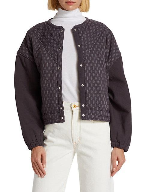 商品ba&sh|Guy Quilted Cotton Jacket,价格¥943,第5张图片详细描述