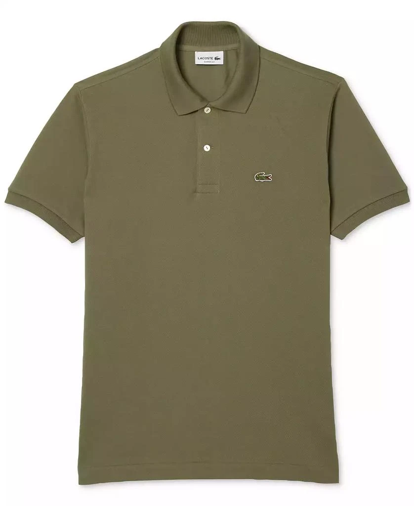 商品Lacoste|Men's L.12.12 Classic-Fit Short-Sleeve Piqué Polo Shirt,价格¥824,第3张图片详细描述