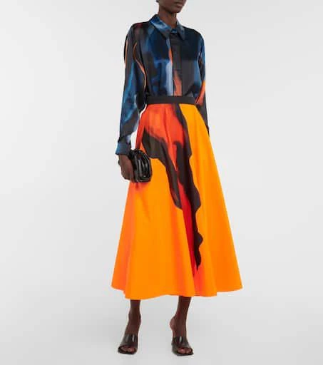 商品ROKSANDA|Printed silk-satin blouse,价格¥5054,第2张图片详细描述