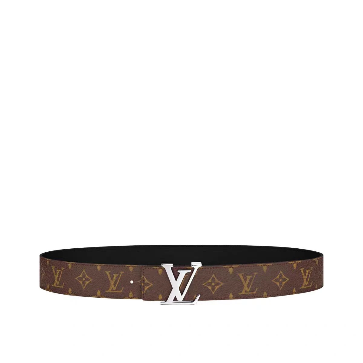 LOUIS VUITTON LV双面平滑扣牛皮帆布腰带宽4cm 商品