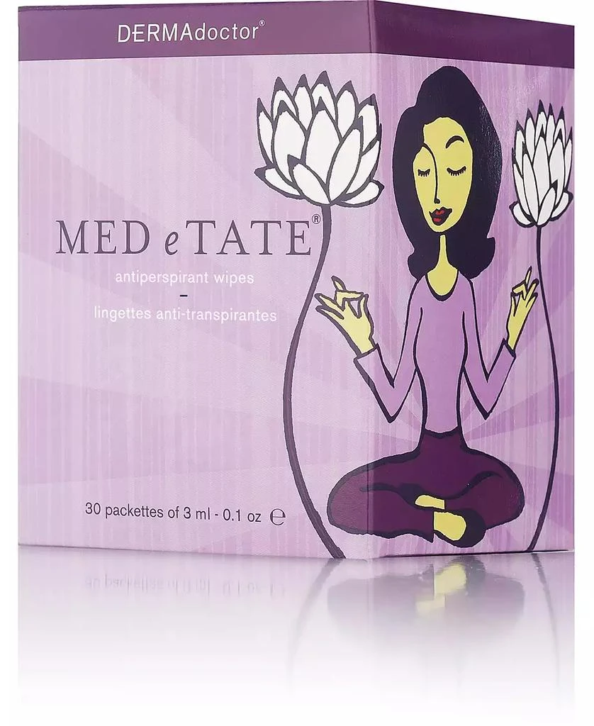 商品DERMAdoctor|Med-E-Tate Antiperspirant Wipes,价格¥374,第1张图片