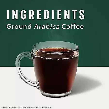 商品Starbucks|Starbucks Caffe Verona Ground Coffee, Dark Roast (40 oz.),价格¥165,第5张图片详细描述