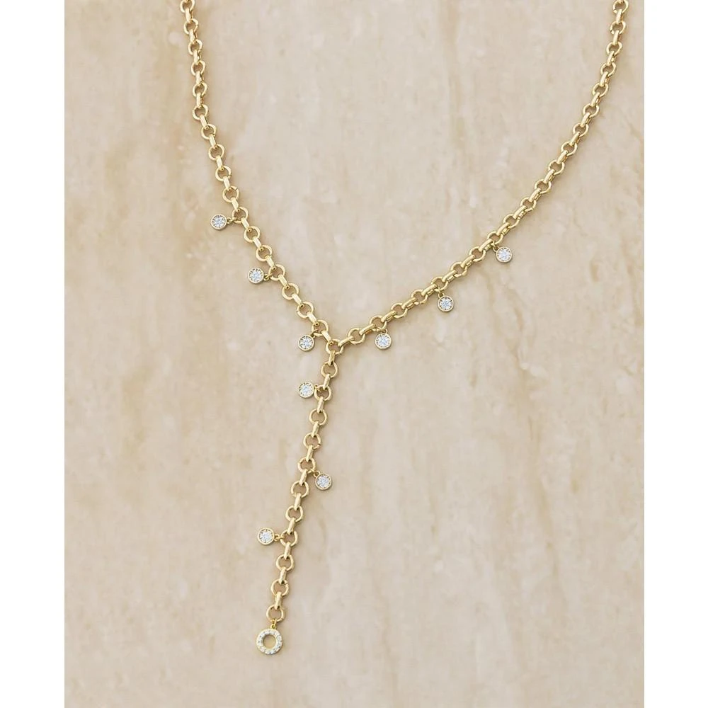 商品Ettika Jewelry|Crystal Dangle Lariat Necklace,价格¥561,第2张图片详细描述
