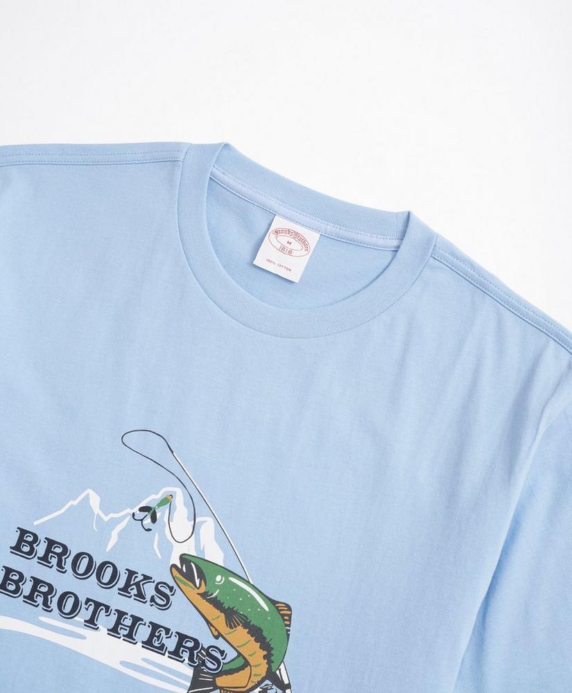 商品Brooks Brothers|Fish Graphic T-Shirt,价格¥147,第4张图片详细描述