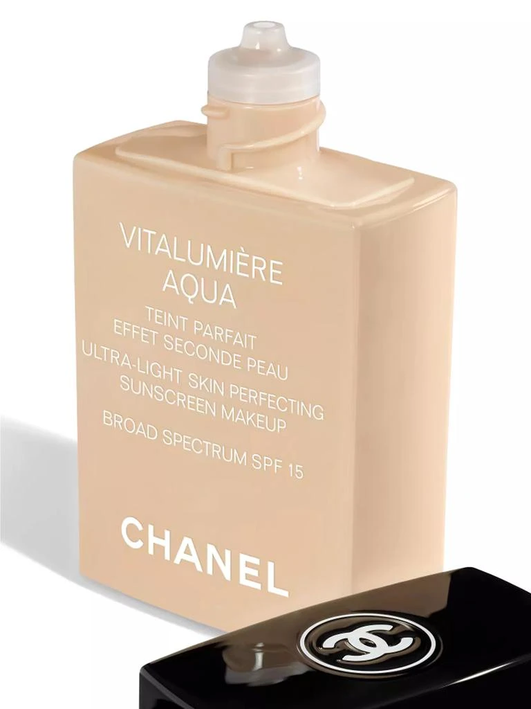 商品Chanel|Ultra-Light Skin Perfecting Sunscreen Makeup Broad Spectrum SPF 15,价格¥425,第2张图片详细描述