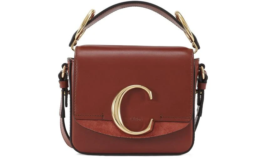 商品Chloé|Chloé C 迷你手袋,价格¥8159,第2张图片详细描述