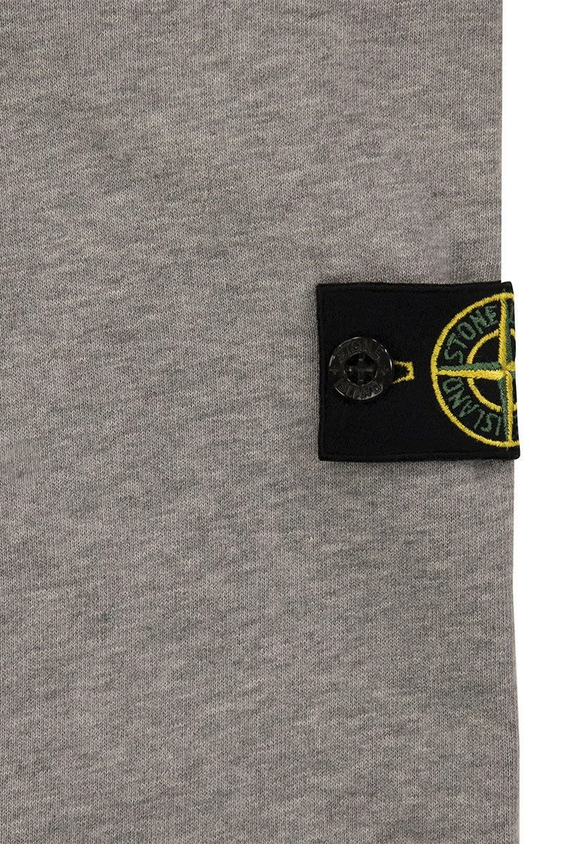 商品Stone Island|Stone Island 男童针织毛衣 801661340V0M64-0 灰色,价格¥1039,第4张图片详细描述