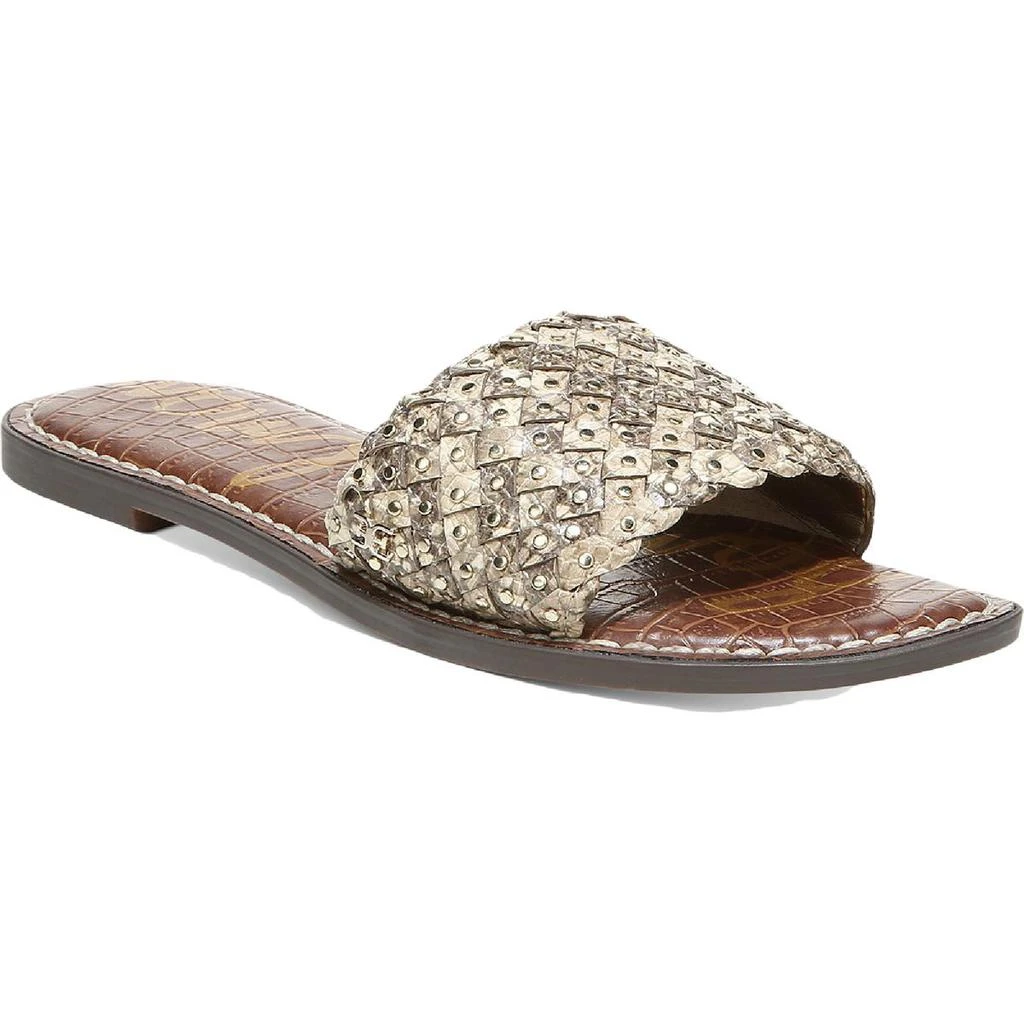 商品Sam Edelman|Sam Edelman Womens Geradine Padded Insole Studded Slide Sandals,价格¥283,第1张图片