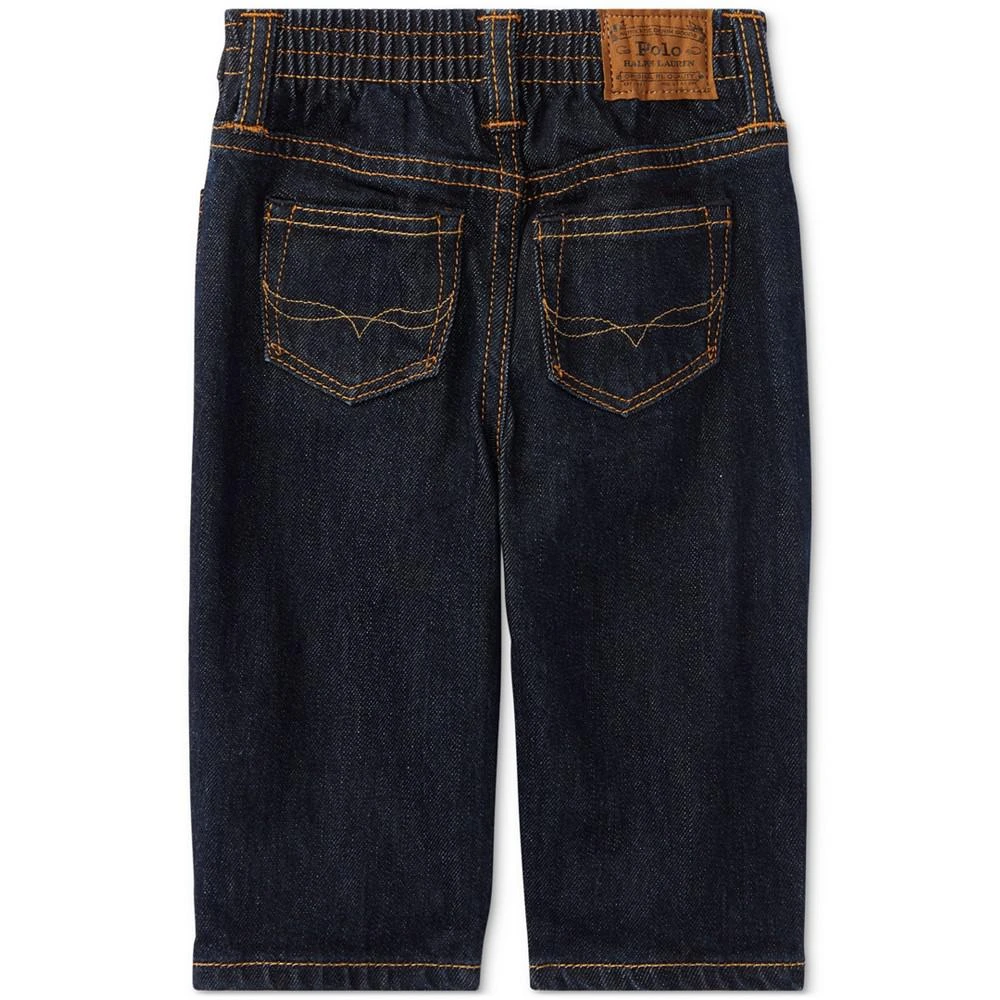 商品Ralph Lauren|Baby Boys Hampton Straight Stretch Jean,价格¥335,第2张图片详细描述