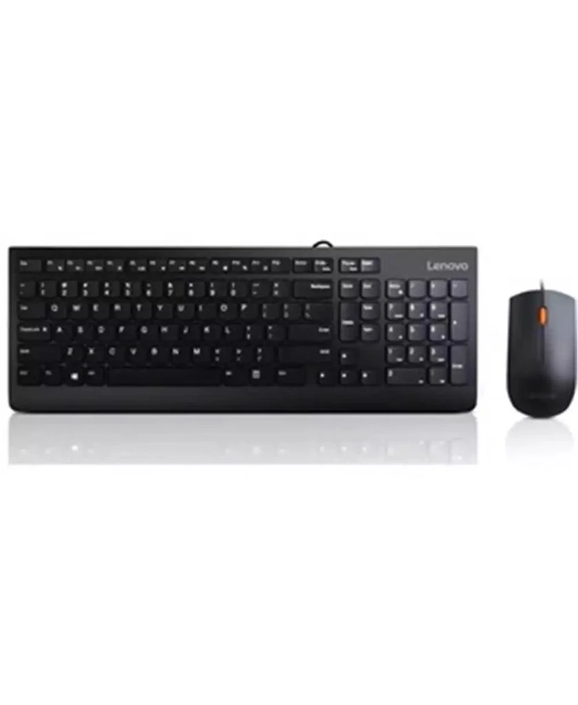 商品Lenovo|GX30M39606 300 USB Combo Keyboard & Mouse - US English 103P - USB Cable English US,价格¥265,第1张图片