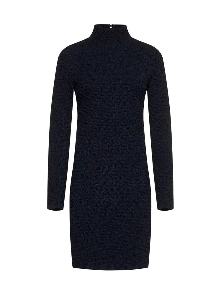 商品Fendi|Fendi FF Jacquard High-Neck Mini Dress,价格¥9835,第1张图片