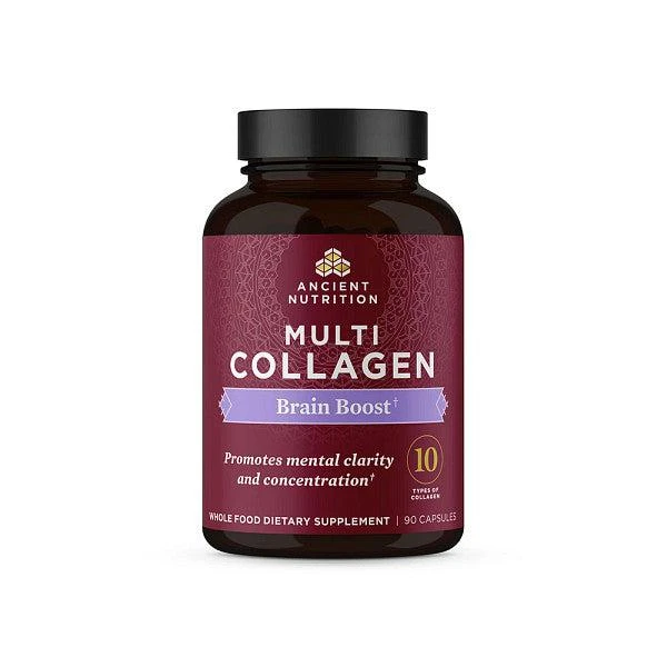 商品Ancient Nutrition|Multi Collagen Brain Boost Summer ’24 Postcard | Capsules (90 Capsules),价格¥418,第1张图片