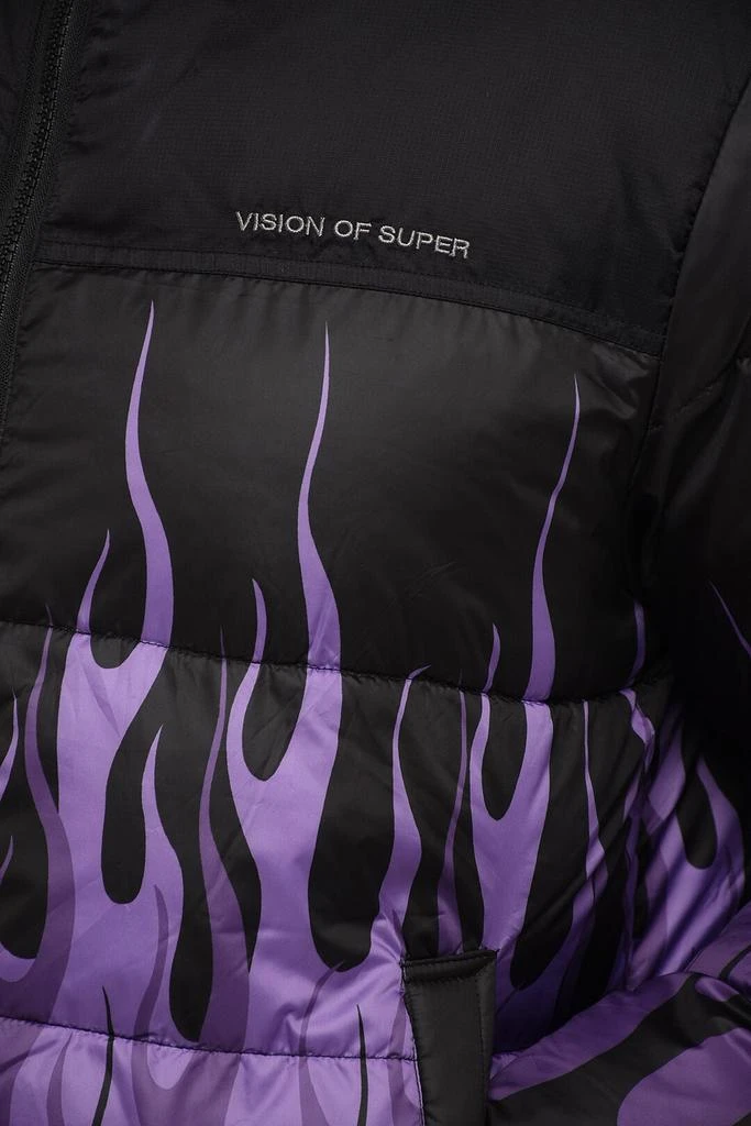 商品Vision of Super|Flame Print Padded Jacket L Standard Size,价格¥1912,第3张图片详细描述