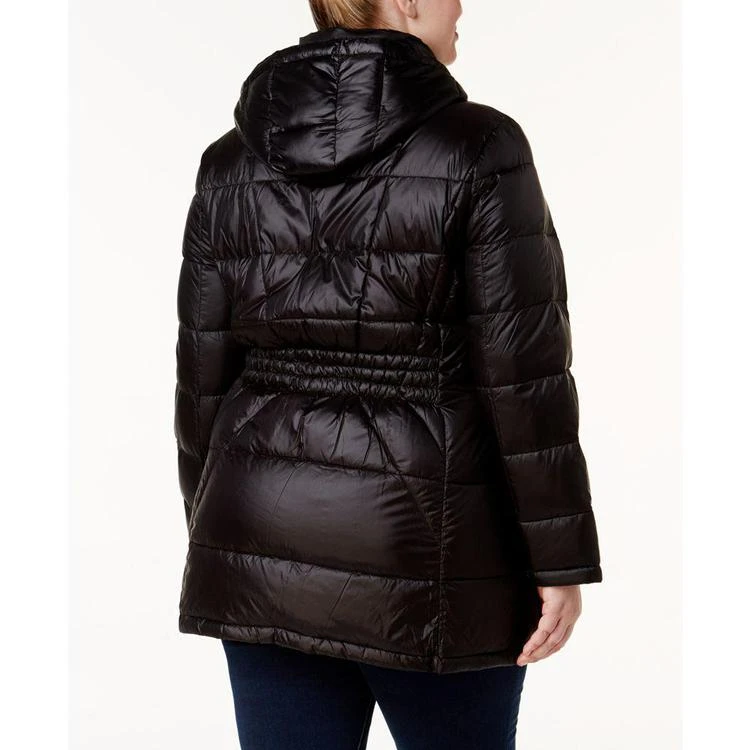 商品Calvin Klein|Plus Size Packable Down Puffer Coat,价格¥898,第5张图片详细描述