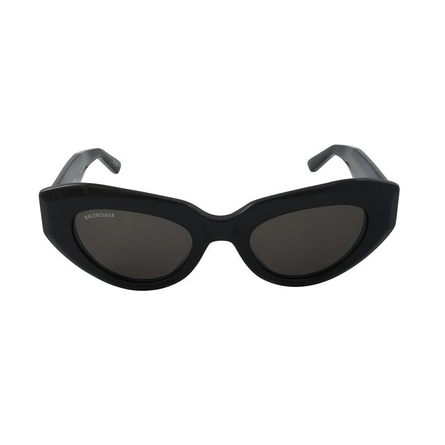 商品Balenciaga|Balenciaga Gray Cat Eye Ladies Sunglasses BB0236S 001 52,价格¥1695,第1张图片