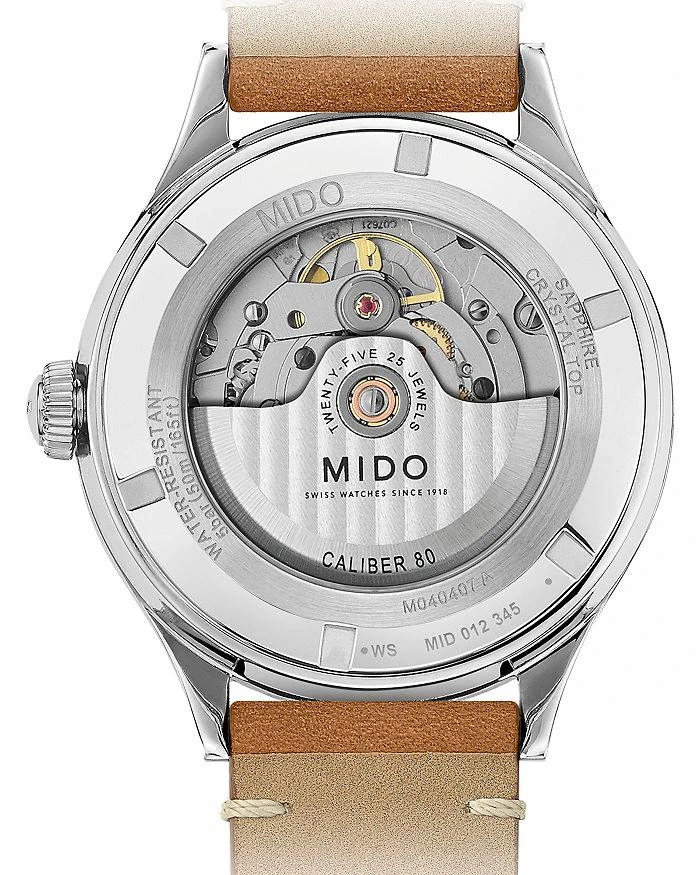 商品MIDO|Multifort Watch, 40mm,价格¥6601,第3张图片详细描述