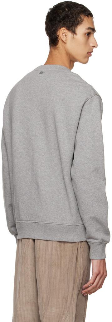 商品AMI|Gray Ami De Cœur Sweatshirt,价格¥950,第5张图片详细描述