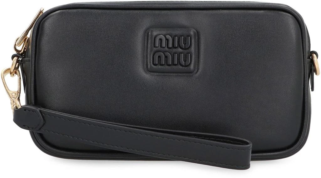 商品Miu Miu|Leather Clutch,价格¥4966,第2张图片详细描述