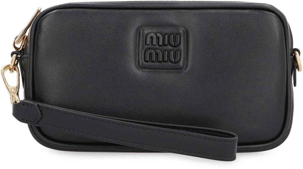 商品Miu Miu|Leather Clutch,价格¥5359,第2张图片详细描述