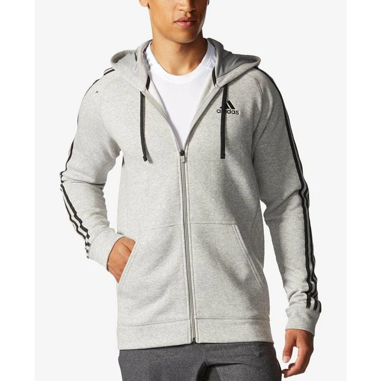 商品Adidas|adidas Men's Essentials 棉质拉链外套,价格¥425,第2张图片详细描述