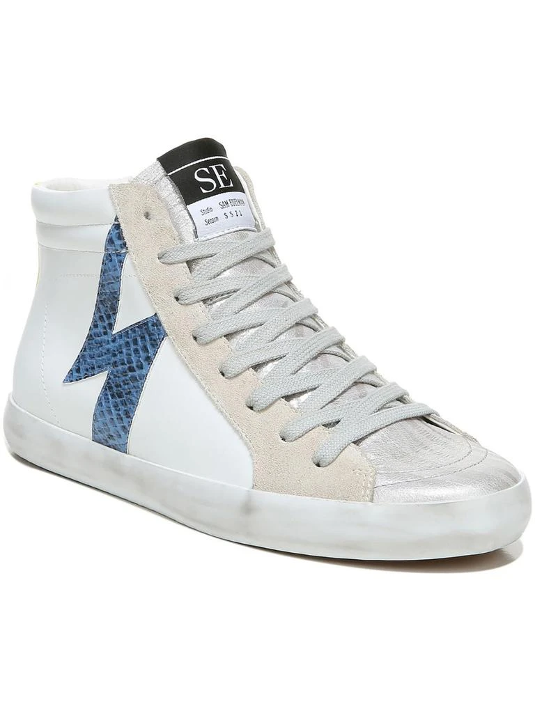 商品Sam Edelman|Avon Womens Faux Suede Leather Upper High-Top Sneakers,价格¥786,第4张图片详细描述