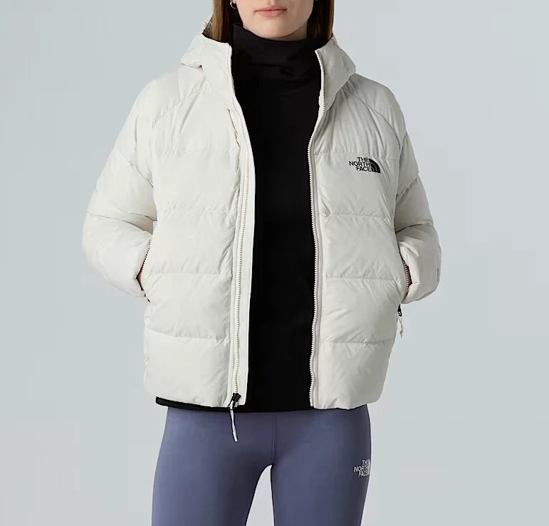 北面 女款连帽拉链Logo长袖羽绒服（香港仓发货） 商品