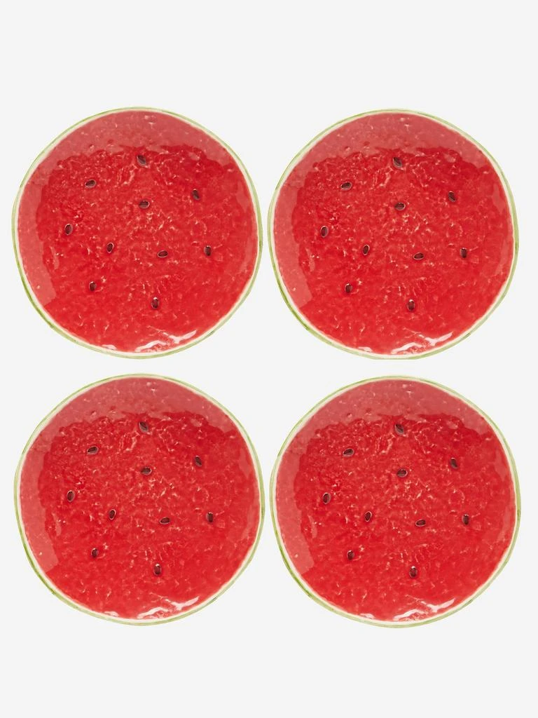 商品Bordallo Pinheiro|Set of four watermelon earthenware side plates,价格¥658,第1张图片