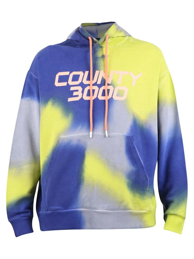 商品Marcelo Burlon|Marcelo Burlon County Of Milan County 3000 Hoodie,价格¥1551,第1张图片