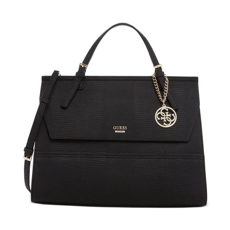 商品GUESS|顶部把手斜挎包 GUESS Huntley Top-Handle Flap-Front Satchel,价格¥525,第1张图片