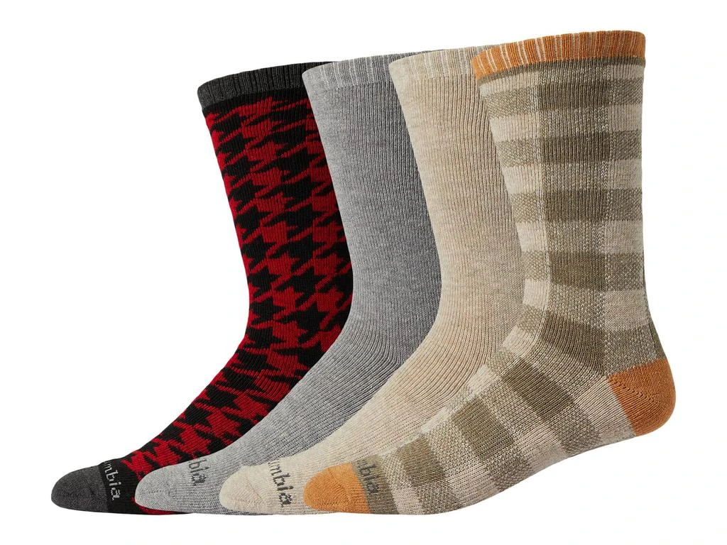 商品Columbia|Cabin Comforts Wool Crew 4-Pack,价格¥210,第1张图片
