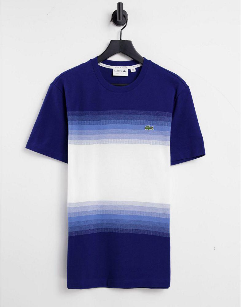 Lacoste stripe t-shirt商品第1张图片规格展示