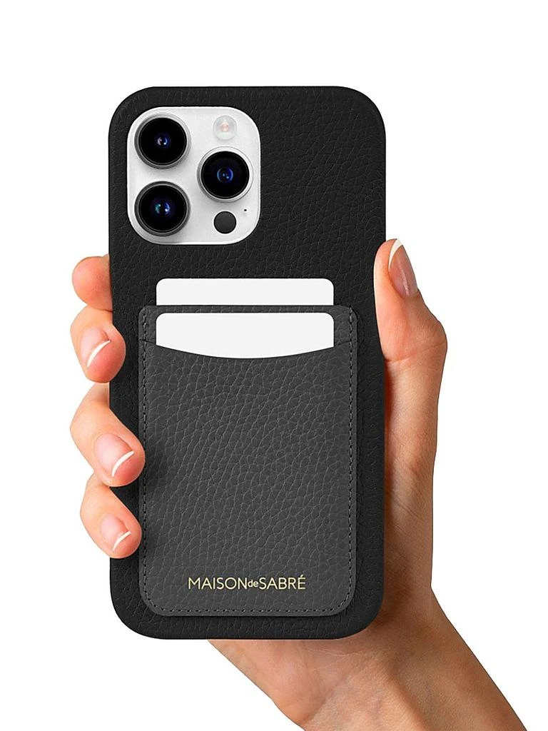 商品Maison de Sabre|Card Phone Case (iPhone 15 Pro Max),价格¥821,第5张图片详细描述