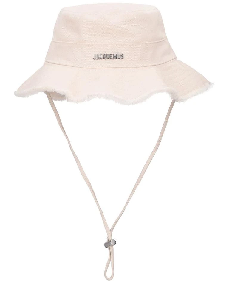 商品Jacquemus|Le Bob Artichaut Canvas Bucket Hat,价格¥1012,第1张图片