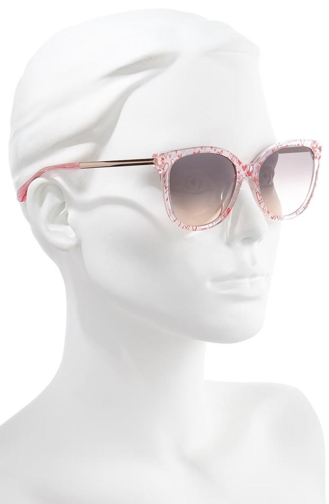 britton 55mm cat eye sunglasses商品第2张图片规格展示